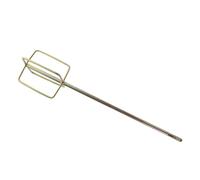 Zerodeko Mélangeur de Plâtre en Acier Solide Compatible Outils Électriques et Perceuses, Tige de Mélange Portable pour Peinture et Bétonnière