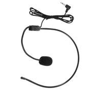 Zerodeko Microphone Serre-tête Rotatif pour Amplificateur Vocal Casque Filaire Ajustable et Compatible pour Enseignants et Présentations