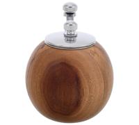 Zerodeko Mini Moulin à Poivre Manuel à Manivelle Compact pour Camping | Bois et Acier Inoxydable, Usage pour Poivre et Sel, Design Portable, Barbecue Cuisine Extérieure