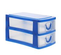 Zerodeko Mini-tiroir Perroquet Bleu en Plastique pour Oiseaux, Éducatif | Développement de L’intelligence, Entraînement Ludique Multi-usage, Décoratif, Sûr pour Perroquets et Couleur Aléatoire