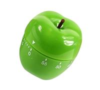 Zerodeko Minuteur Cuisine Mécanique Fruit Vert Minuterie Ménage Compte à Rebours Minuteur Cuisson Manuel pour Pâtisserie Et Cuisson Minuterie Simple pour Cuisine Et Activité Éducative