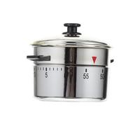Zerodeko Minuteur Mécanique De Cuisine avec Alarme Sonore Timer Pratique Et Énergétique pour Cuisiner Et Enseigner