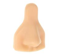 Zerodeko Modèle de Nez en Silicone Souple Couleur Chair Simulation Flexible pour Pratique du Piercing Formation Professionnelle Modèle Humain Compact pour Usage Médical et Pédagogique