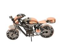 Zerodeko Modèle Moto Décoratif Fer Bronze Moyen Moto pour Garçon Fille Ornement Bureau et Bibliothèque Idée Cadeau Anniversaire pour Amateurs