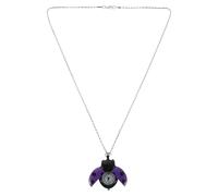 Zerodeko Montre de Poche Quartz Petite à Bon Dieu, Pendentif Violet Léger | Alliage et Verre, Style Vintage, Usage Quotidien et Fêtes à Thème, Format Portable pour Paquet Style Aléatoire