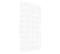 Zerodeko Moule à Briques Miniatures pour Fabriquer de Petites Briques Décoratives Blanc en Silicone Facile à Utiliser Multiples Trous pour Table à Sable DIY