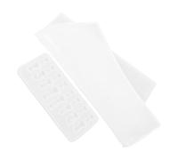 Zerodeko Moule à Échecs pour Loisirs Créatifs pour Résine Époxy, Moule Silicone pour Échiquier et Pièces, Grand Format, Blanc, Démoulage Facile et Décoration Maison ou Bureau