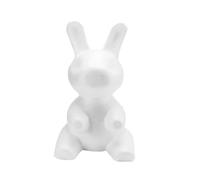 Zerodeko Moule à Lapin en Mousse Douce 40 Cm pour DIY Décoration de Fleur, Modélisme et Artisanat Créatif, Fourniture de Modélisation pour Activités Manuelles et Compositions Originales