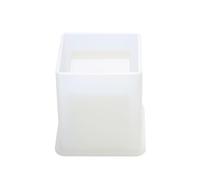 Zerodeko Moule en Silicone Carré Difficile à Déformer pour Pot à Stylos Résistant la Chaleur pour Fondant, Cristal et Fabrication de Gâteaux