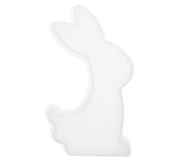 Zerodeko Moule en Silicone pour Décoration Lapin de Pâques, Flexible et Solide, Format Grand, pour Créations en Résine Époxy, DIY Loisirs Créatifs et Présents Personnalisés