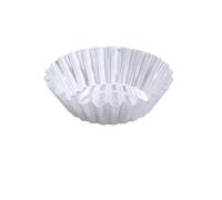 Zerodeko Moules à Tartelettes Réutilisables et Faciles à Nettoyer Lot de 50 en Alliage D'aluminium Argenté, Forme Fleur Ondulée pour Pâtisserie et Quiches