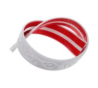 Zerodeko Moulure Flexible Auto Adhésive pour Décoration Murale Bordure à Décoller et Coller Moulage de Coin et Flexible pour Plafonds et Miroirs de Blanc