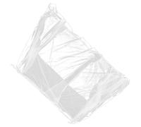 Zerodeko Moustiquaire Ventilation Extérieure Grosse Taille en Grenadine Structure Carrée à Quatre Côtés et Montage Rapide pour Lit et Balançoire pour Patio et Camping