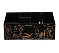 Zerodeko Organisateur de Ciseaux de Coiffure Porte-cisaille Boîte à Outils pour Salon Rembourrage Eva pour Usage Familial et Professionnel