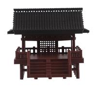 Zerodeko Ornement de Paysage Aquatique Statue Traditionnelle Chinoise pour Aquarium et Bonsai Détails Réalistes et Élégance pour Amateurs Architecture Ancienne