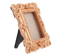 Zerodeko Ornement Rétro Résine Style Victorien Luxueux Porte Photo DIY Décoratif pour Maison Accessoire Photo Vintage Polyvalent Affaires Élégant