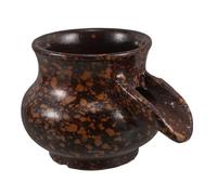 Zerodeko Outdoor Ceramic Waterfall Fountain Jar for Garden and Fish Tank Relaxing Water Sound Multipurpose Hydroponic Planter Suitable for Indoor and Outdoor Use