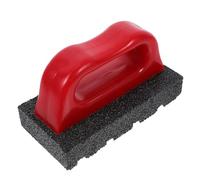 Zerodeko Outil à Main pour Maçonnerie avec Poignée Ergonomique Rainurée Grattoir à Béton pour Frotter la Brique Tampon en Béton Solide Nettoyage des Briques et Surfaces en Ciment