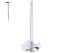 Zerodeko Outil D'alésoir pour Raccords Pvc, Coupe-tubes Intérieur pour Pvc, Hss, Argenté, pour Socket, Retire les Morceaux Cassés du Moyeu, Projets de Bricolage Plomberie