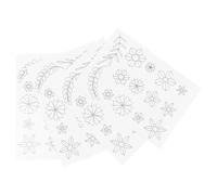 Zerodeko Outil de Positionnement pour Quilling en Bois Beige 4pcs, Accessoire de Précision et Exactitude pour Projets et Créations de Quilling