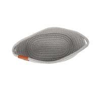 Zerodeko Panier De Rangement En Corde De Coton Pliable, Petit Modèle Gris, Support Polyvalent Pour Articles Divers, Boite De Rangement Maison Pratique Pour Jouets, Clés Et Objets Quotidiens