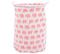 Zerodeko Paniers À Linge En Maille Pour Dortoir Universitaire Grands Paniers De Rangement 40 X 50 Cm Panier À Linge En Tissu Éléphant