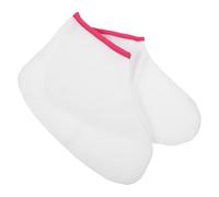 Zerodeko Pantoufles Spa Paraffine Réutilisables pour Grandes Ouvertures Faciles à Enfiler Matière Douce pour Rétention de Chaleur Accessoires Soin Hydratant