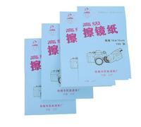 Zerodeko Papier de Nettoyage pour Lentilles 10X15 CM 400 Feuilles sans Poussière Lingettes Professionnelles pour Microscope et Appareil Photo Carnet 4X100 Feuilles Usage Scientifique