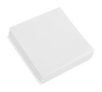 Zerodeko Papier de Pesée 500 Feuilles 100 X 100 MM Surface Lisse Non Collante pour Transfert d'Échantillons en Laboratoire et Applications Industrielles