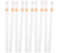 Zerodeko Papier D'essai de Plomb 10pcs pour Test Métaux Lourds Eau Potable, Kit de Détection Rapide Papier Test pour Cosmétiques et Eau à Domicile ou Bureau