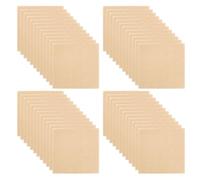 Zerodeko Papier Sulfurisé Carré Antiadhésif 15x15 Cm 500 Feuilles pour Cuisson et Préparation de Galettes, Steaks Hachés, Séparateur Alimentaire Résistant à L’huile L’eau, Pâtisserie