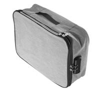 Zerodeko Paquet à Documents en Alliage D'aluminium Feu, Multicouche Serrure, Grosse Capacité pour Rangement de Dossiers en Milieu Scolaire Couleur Aléatoire