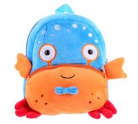 Zerodeko Paquet Dos et Protection des Épaules Grosse Capacité Motifs Animaux Adorable en Peluche pour Garçon et Filles Rentrée Scolaire Maternelle