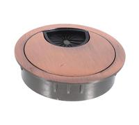 Zerodeko Passe-câbles Rond Alliage pour Bureau Cache-trou Multifonctionnel Organiseur de Câbles de Bureau Bouchon Trou Câble Facile à Installer Gestion Soignée des Fils