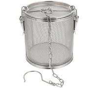 Zerodeko Passoire à Épices en Acier Inoxydable Suspendre pour Bouillon, Filtre D'assaisonnement Étanche, Panier à Infusion pour Cuisson et Médecine Traditionnelle Style Plusieurs styles