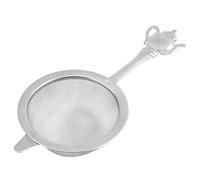 Zerodeko Passoire à Thé à Poignée en Acier Inoxydable Infuseur à Thé en Feuilles Grosse Taille 6,5 Cm Fin Réutilisable pour Bureau Cuisine Passoire Fine Résistante à Haute Température