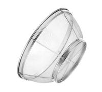 Zerodeko Passoire Ménagère à Riz en Acier Inoxydable 22 à Mailles Fines, Panier Égouttoir Stable, Tamis la Cuisine Multifonction pour Légumes et Fruits, Usage Domestique,