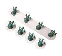 Zerodeko Patères Murales En Forme De Cactus - Adhésifs Faciles À Installer Lot De 2 Pour La Décoration Intérieure