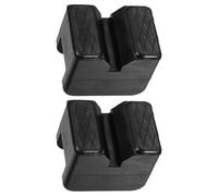 Zerodeko Patins de Support en Caoutchouc Noir pour Cric Hydraulique, Lot de 2 Coussinets de Levage Stables et Résistants la Compression, Adaptés pour Camping-Cars et Véhicules, Accessoire