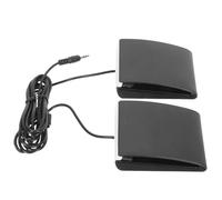 Zerodeko Pédale Sustain Robuste pour Piano Électrique et Batterie Électronique Pédale de Drum Portable Antidérapante avec Interface Accessoire Professionnel pour Clavier Numérique