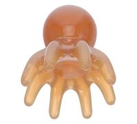 Zerodeko Peigne de Massage Favorise Élasticité et Vitalité en Résine Forme Pieuvre à Huit Griffes, Masseur de Cuir Chevelu Portable pour Camping et Voyages D'affaires