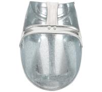 Zerodeko Pelle Alimentaire en Acier Inoxydable Argentée, Grosse Pelle Portable pour Nourrir le Bétail et Grain, pour Ferme et Usage Domestique