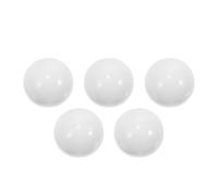 Zerodeko Perles Rondes de Roulette Accessoires Élégants et Pratiques en Acrylique Blanc 5pcs pour Animer Vos Parties de Jeu pour Roue de Jeu à Domicile