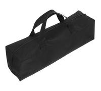 Zerodeko Petite Mallette à Outils de Rangement pour Ustensiles de Barbecue en Tissu Oxford Noir Poignée, Lavable en Machine et Réutilisable Cuisine Extérieure et Randonnée