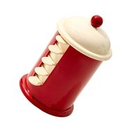 Zerodeko Petits Bols à Trempette en Plastique Pp, Lot de Cinq, Rouge | Boîte de Rangement avec Couvercle, Structure Empilable, Accès Facile, pour Wasabi et Sauce Soja