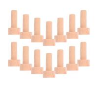 Zerodeko Petits Clous en Bois T Tête Ronde Beige Faciles à Manipuler et Antidérapants Lot de 20 pour Décoration et Bricolage Adaptés pour de Train et Panneaux Bois