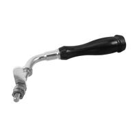 Zerodeko Pièces de rechange pour poignée de porte de poêle à bois : poignée de porte métallique pour chaudière, poignée de registre de cheminée, accessoires de tirage de couvercle de trappe