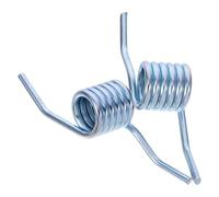 Zerodeko Pièces Détachées pour Cric Hydraulique 3 Tonnes Ressort en Fer Argenté 2pcs Mécanisme de Retour pour Réparation et Remplacement