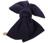 Zerodeko Pince à Cheveux Nœud en Tissu Bleu Marine avec Ressort Métallique Clip pour Fille Maintien Sûr Accessoire Léger pour Queues de Cheval Hautes Chignons et Tresses Épingle à