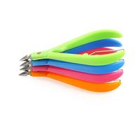 Zerodeko Pince à Cuticules Professionnelle Précision Accrue en Acier Inoxydable avec Poignée en Plastique Arrondie Kit de Voyage Couleur Aléatoire pour Manucure et Pédicure